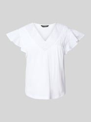 T-shirt z rękawami z falbaną od Lauren Ralph Lauren - 36