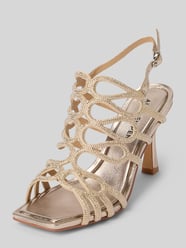 Sandalen met strass-steentjes van ALMA EN PENA - 3
