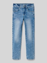Slim fit jeans van katoenmix van s.Oliver RED LABEL - 2