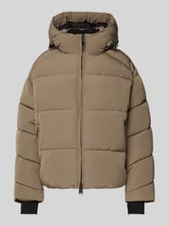 Regular fit gewatteerd jack met tweewegritssluiting van WITHBLACK Beige - 12