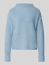 Regular fit pullover met turtleneck van katoenmix, model 'SELMA' van Selected - 13
