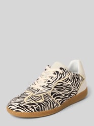 Sneaker mit Schnürung im Allover-Look von Marc Cain Bags & Shoes - 21