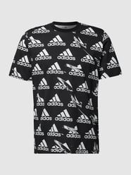 T-Shirt mit Allover-Label von ADIDAS SPORTSWEAR - 3