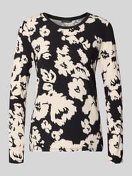 Shirt met lange mouwen in all-over look met ronde hals van Betty Barclay - 23