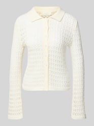 Strickjacke mit Umlegekragen Modell 'Thorina' von LeGer by Lena Gercke - 36