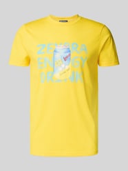 T-Shirt mit Motiv-Print von Zeybra - 17