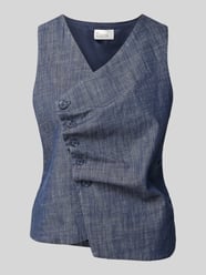 Bodywarmer met V-hals model 'DAZZIE' van My Essential Wardrobe - 11