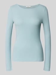 Langarmshirt mit Rundhalsausschnitt Modell 'Smallo' von OPUS - 4