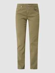 Boyfriend Fit Hose mit Baumwoll-Anteil Modell 'Theda' von Marc O'Polo Grün - 23