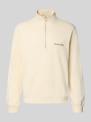 Sweatshirt mit Troyer-Kragen und Label-Stitching von Jack & Jones - 6