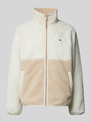 Sherpa Jacket mit Strukturmuster Modell 'ESSENTIAL' von Tommy Jeans Beige - 1