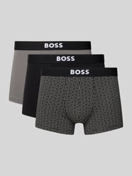 Trunks aus Bio-Baumwoll-Mix Modell 'TRUNK 3P ONE' im 3er-Pack von BOSS - 32