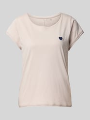 T-Shirt mit Rundhalsausschnitt von Christian Berg Woman Beige - 29