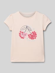 T-Shirt mit Motiv-Print von Guess Pink - 2