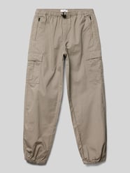 Jogpants mit Pattentaschen Modell 'BELLA' von Name It Grau - 29