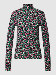 Longsleeve mit Turtleneck Modell 'Neyo Cute Flower Peached' von Colourful Rebel Pink - 47