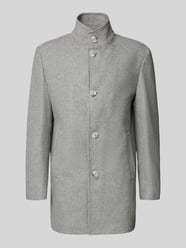 Regular fit lange jas met opstaande kraag, model 'Finchley' van Strellson - 6