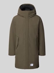 Regular Fit Mantel mit Kapuze und Label-Patch Modell 'FOGG2' von khujo - 6