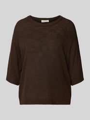 pullover in relaxed fit van viscosemix model 'Vicki' van FREE/QUENT - 46