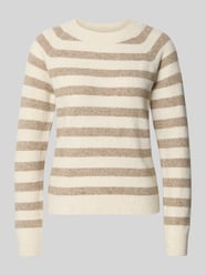 Regular Fit Strickpullover mit Raglanärmeln Modell 'DOFFY' von Vero Moda Beige - 41