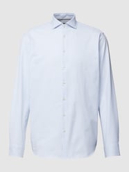 Regular Fit Business-Hemd mit Karomuster von Jake*s Blau / Türkis - 48