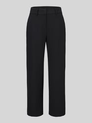 Prosty spodnie z zakładkami w pasie model 'Mette' od OPUS PANTS - 2