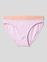 Slip met streepmotief van SANETTA Roze - 2