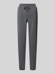 Slim Fit Sweatpants mit Tunnelzug Modell 'BANU' von Soyaconcept Grau - 16