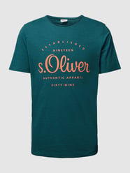 T-Shirt mit Label-Print von s.Oliver RED LABEL - 13