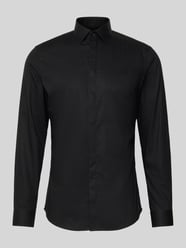 Slim Fit Business Hemd aus Baumwolle mit Kentkragen von Jake*s - 36