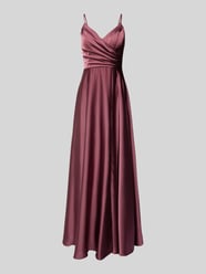 Abendkleid mit V-Ausschnitt von Laona Rot - 28