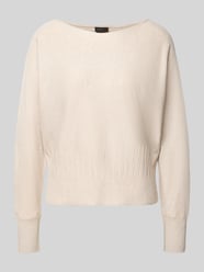 Comfort Fit Strickpullover aus Viskose-Mix von s.Oliver BLACK LABEL Beige - 13
