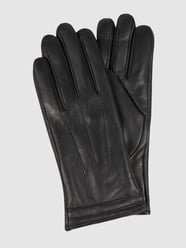 Leren handschoenen  van Weikert-Handschuhe Zwart - 39