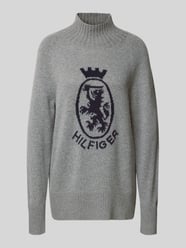 Regular Fit Strickpullover aus Woll-Baumwoll-Mix von Tommy Hilfiger - 38