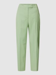 Spodnie materiałowe w kant model ‘HENNES’ od Cinque Zielony - 42
