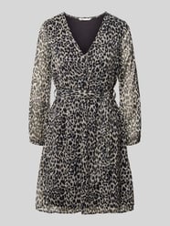 Getailleerde blousejurk met all-over motief model 'CERA' van ONLY - 26