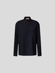 Freizeithemd mit Label-Details von Marni Schwarz - 5