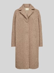 Teddymantel mit verdeckter Knopfleiste Modell 'SC-Mukite 2' von Soyaconcept Beige - 3