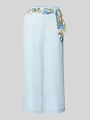 Culotte mit Bindegürtel und Eingrifftaschen von Marc Cain - 9