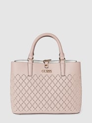 Handtasche mit Lochmuster von Guess Pink - 44