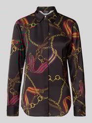 Overhemdblouse met blinde knoopsluiting, model 'KRISTY' van Lauren Ralph Lauren - 2