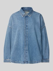 Jeansbluse mit Hemdblusenkragen von Calvin Klein Jeans - 36