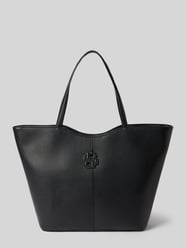 torba shopper z detal z logo od BOSS - 13