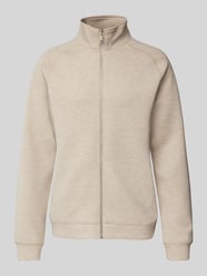 Sweatjacke mit Reißverschluss Modell 'SIGURD' von Casual Friday Beige - 19