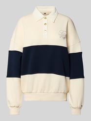 Bluza o kroju relaxed fit z mieszanki bawełny od Tommy Hilfiger - 10