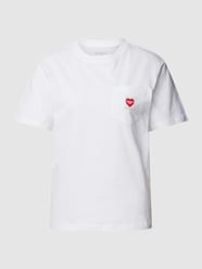 T-Shirt mit Brusttasche von Carhartt Work In Progress Weiß - 9