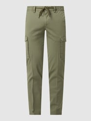 Shaped Fit Cargohose mit Stretch-Anteil Modell 'Stig' von Marc O'Polo Grün - 32