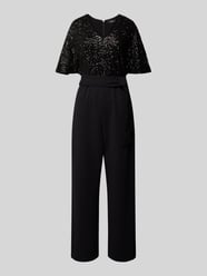 Taillierter Jumpsuit mit Paillettenbesatz von s.Oliver BLACK LABEL - 26