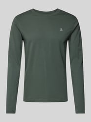 Longsleeve aus Baumwolle mit Label-Print von Marc O'Polo - 28