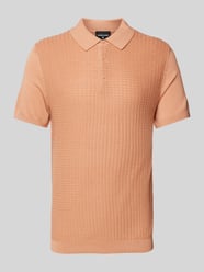 Poloshirt met korte knoopsluiting, model 'Adrian' van Strellson - 24